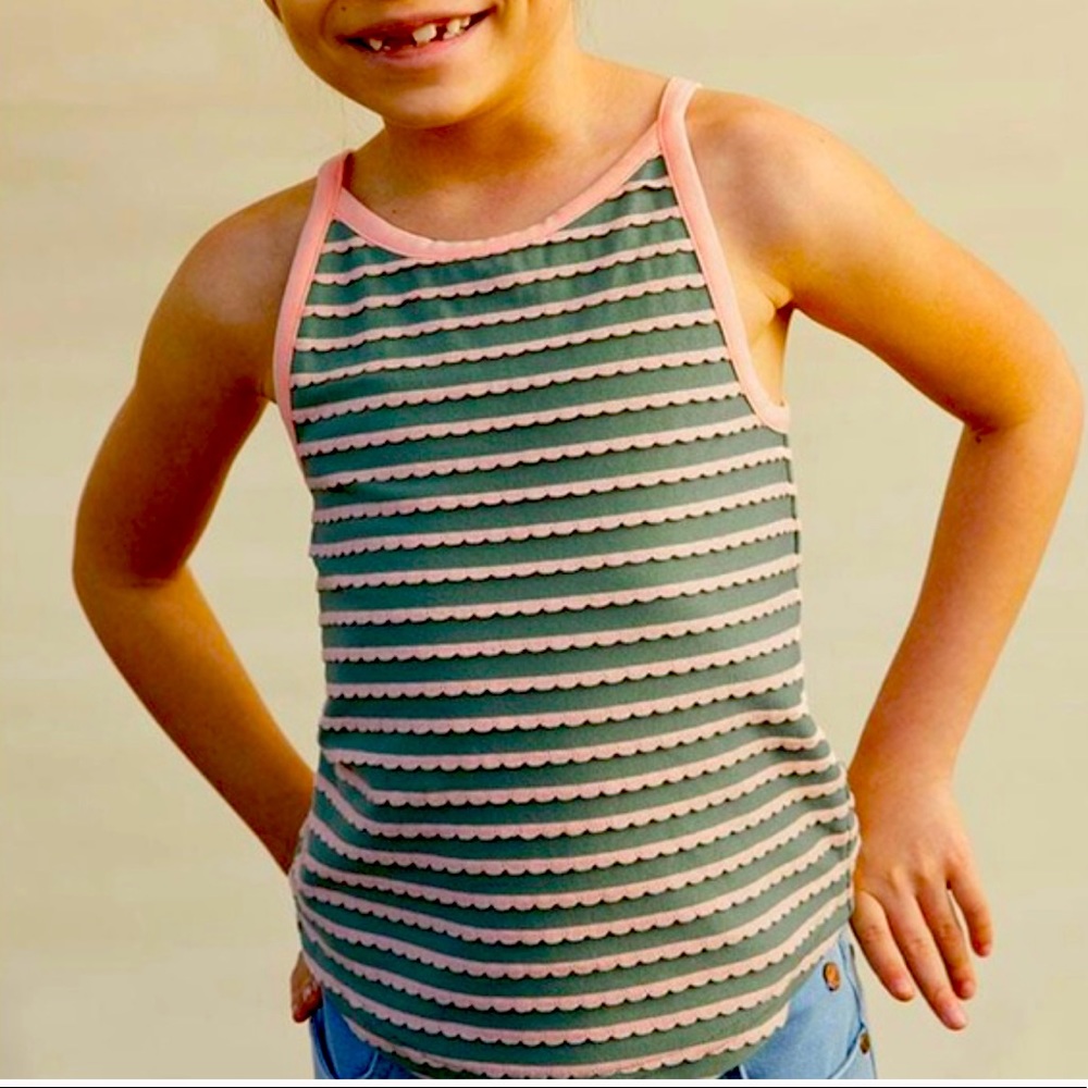 NWT- Matilda Janes Little Stripes Tank Top Size 16